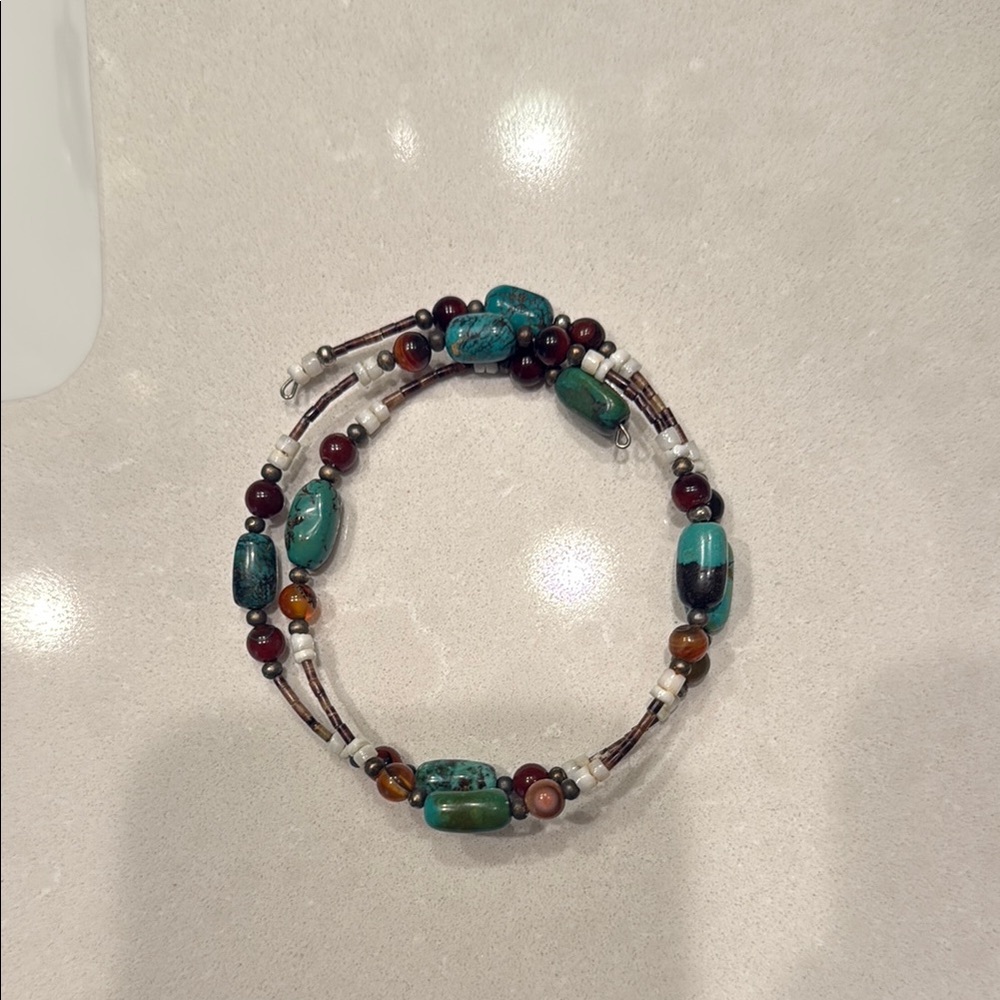 Turquoise Beaded Bracelet